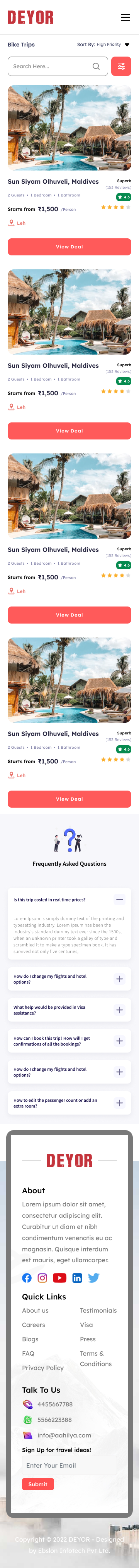 Deyor — Mobile browsing